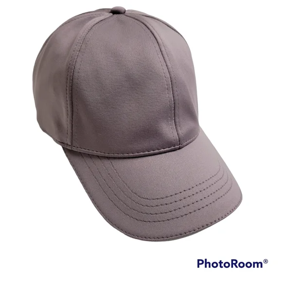 Time and Tru | Lavender Pony Tail Bun Ball Cap Womens Purple Hat - Picture 2 of 11